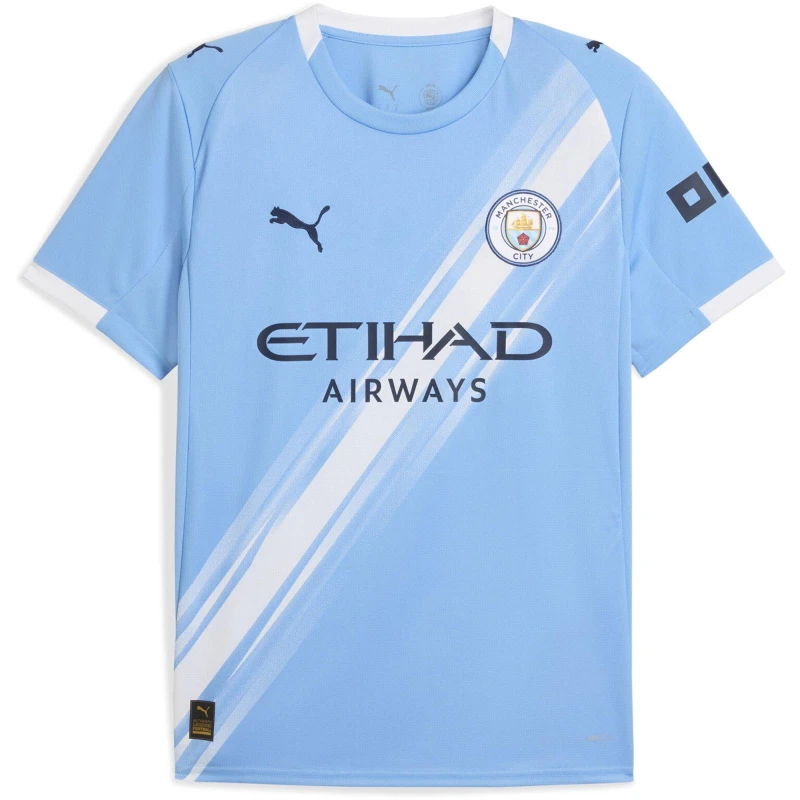 Image of Puma Manchester City Home Shirt 2025 2026 Adults Blue male 2XL