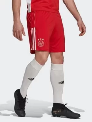 Image of adidas Ajax Amsterdam Tiro Training Shorts, Red Size XS Men