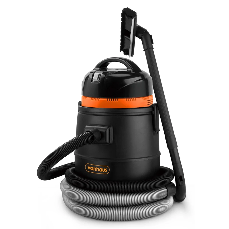 Image of VonHaus Wet & Dry Pond Vacuum Cleaner Black