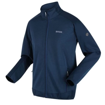 Image of Regatta Highton Full Zip Fleece II - DynBlu/MnltD
