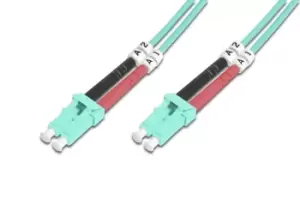Image of Digitus Fiber Optic Multimode Patch Cord, OM 3, LC / LC