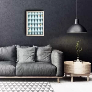 Image of KCT-059 Multicolor Decorative Framed MDF Painting