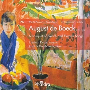 Image of Jozef de Beenhouwer - August De Boeck: A Bouquet of French and Flemish Songs CD