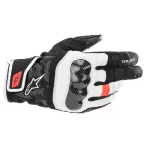 Image of Alpinestars SMX Z Drystar Black White Red Fluo M