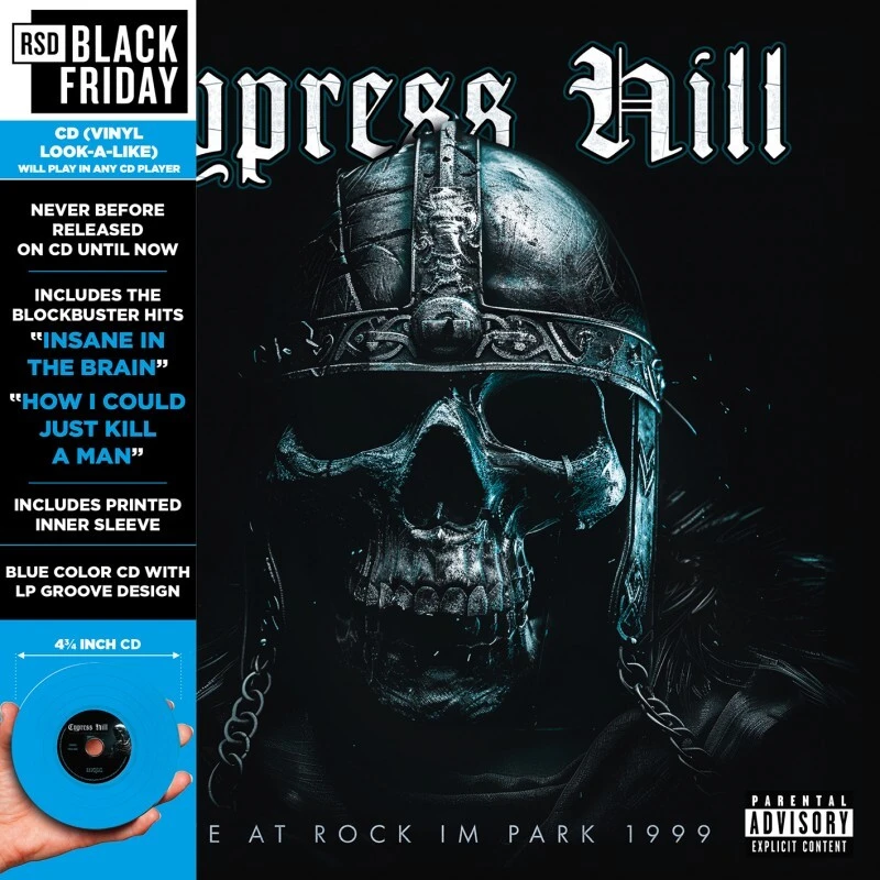 Image of Cypress Hill - Live at Rock Im Park 1999 (RSD Black Friday 2024) [CD / Album] Music CDs - Music CD