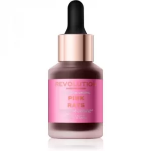 Image of Revolution Haircare Rainbow Drops Toning Hair Color Shade Pink Rays 30ml