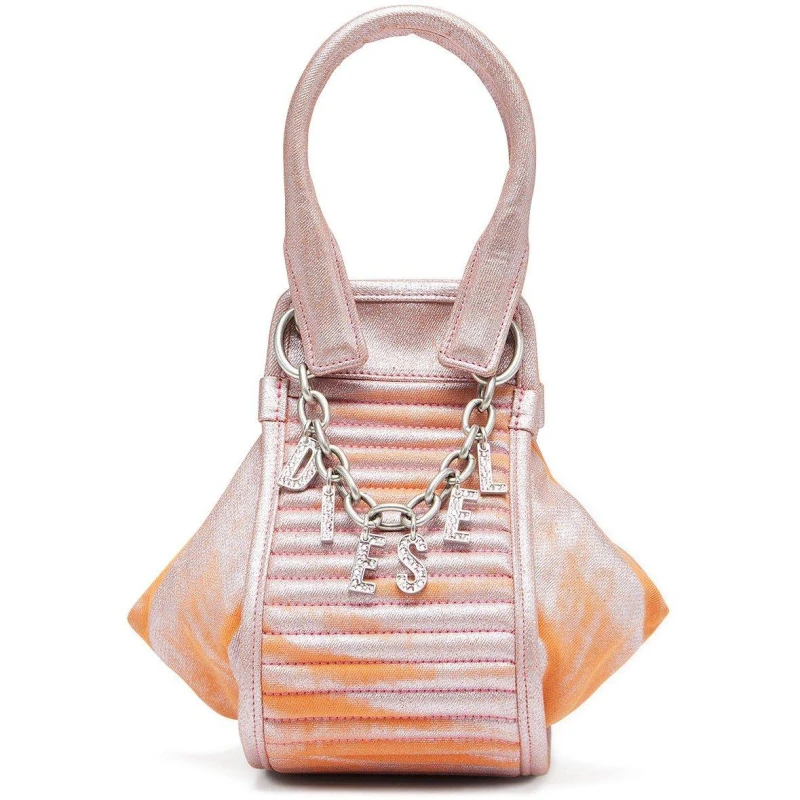 Image of Diesel Womens Shoulder Mini Bags Pink/Apricot female One Size