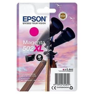 Image of Epson Binoculars 502XL Magenta Ink Cartridge