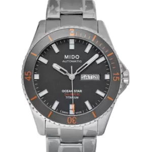 Image of Ocean Star Automatic Grey Dial Titanium Mens Watch