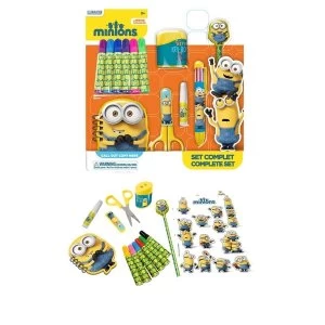 Image of Minions 15 Piece Multi-Activities Stationery Set