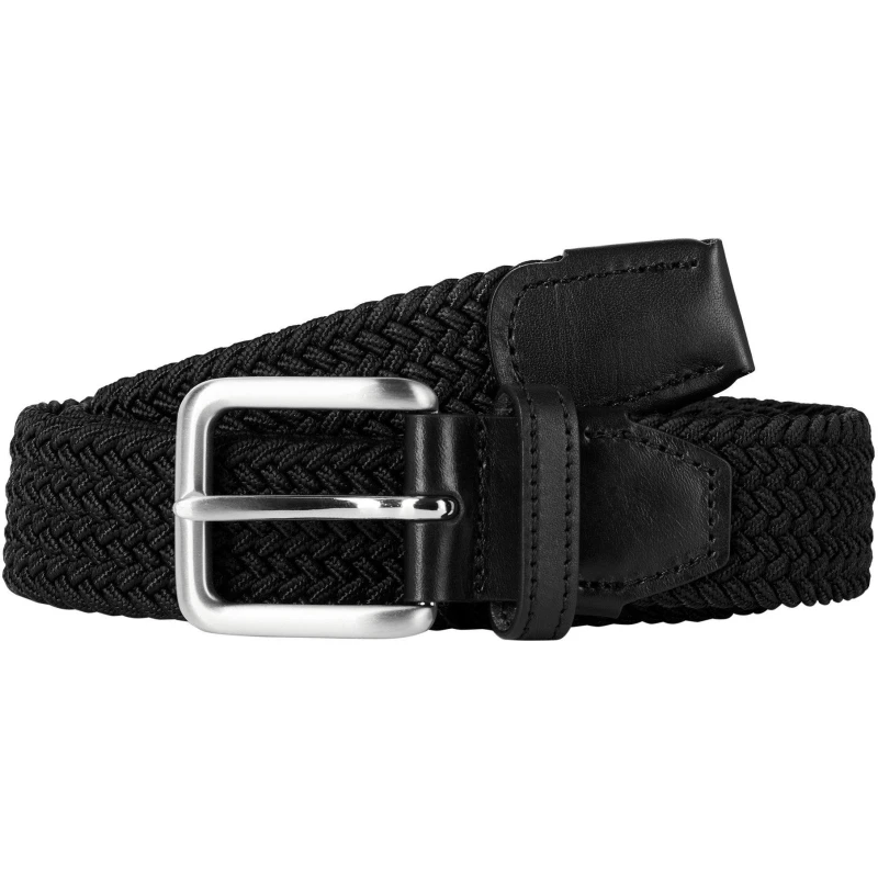Image of Jack and Jones Spring Woven Belt Mens Black male 90