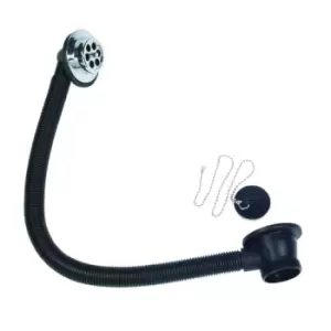 Image of McAlpine Plastic Bath Waste Combination Overflow Chrome Plated FBW2PC