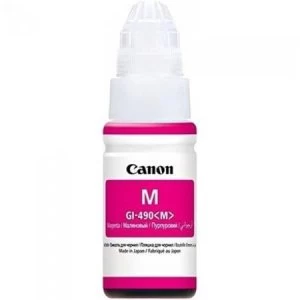 Image of Canon GI490 Magenta Ink Bottle