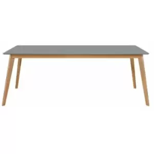 Image of Out & out York Dining Table Grey- 200cm