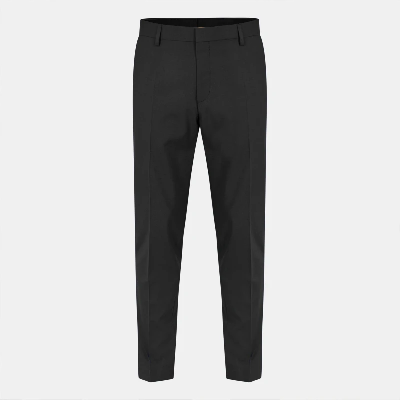 Image of Boss Mens H Genius S Straight Leg Trousers Black male XL