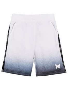 Image of Good For Nothing Boys Fade Jog Shorts - Black