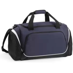 Image of Pro Team Holdall / Duffle Bag (55 Litres) (Pack of 2) (One Size) (French Navy/Black/White) - Quadra