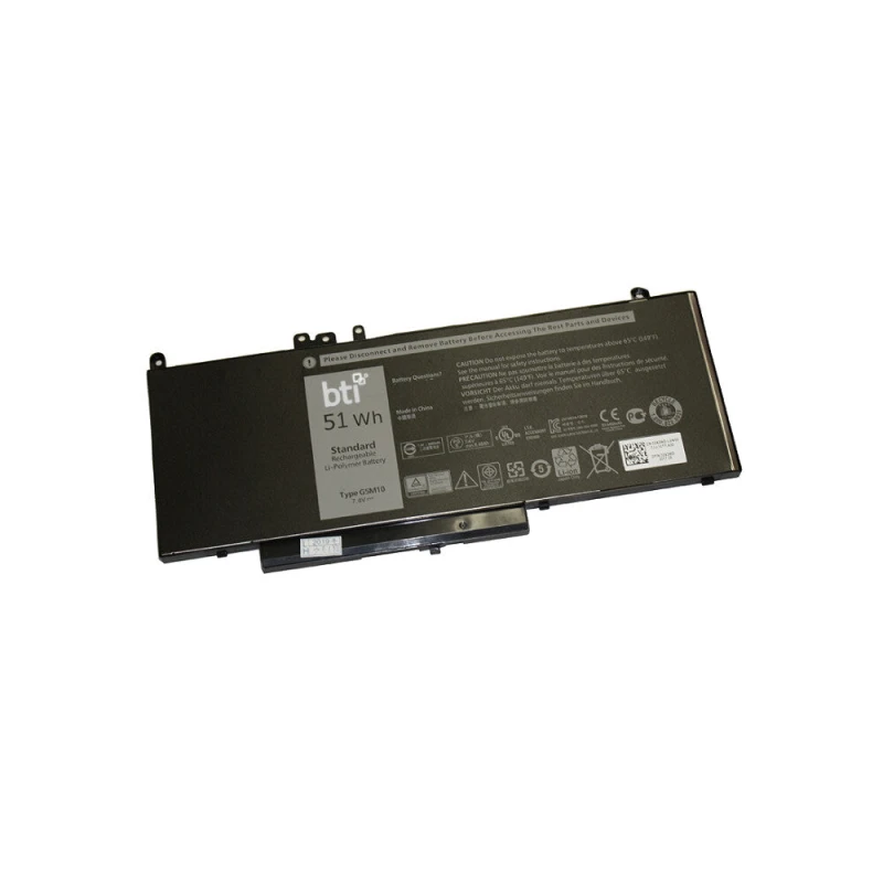 Image of BTI BTI alt to Dell Battery Lat E5550/E5450 51Whr 7.4V 4 Cell WYJC2-BTI