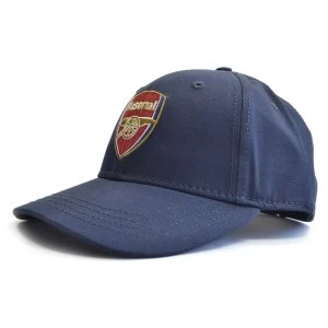 Image of Arsenal Crest Baseball Cap Navy