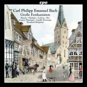 Image of Carl Philipp Emanuel Bach Große Festkantaten by Carl Philipp Emanuel Bach CD Album