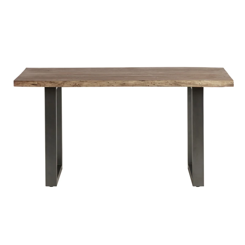 Image of Indian Hub Baltic Live Edge Dining Table 1.5 M