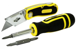 Image of Rolson 6 in 1 Screwdriver and Knife Set