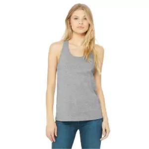 Image of Bella + Canvas Womens/Ladies Racerback Tank Top (S) (Athletic Heather)