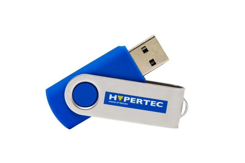 Image of Hypertec 128GB USB3.0 Swivel HyperDrive