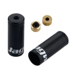 Image of Jagwire Gear Alloy Sealed End Caps 4mm (x50)
