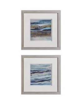 Image of Gallery Aquarius Framed Wall Art ; Set Of 2