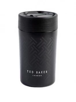 Image of Ted Baker Travel Cup - Black 300ml One Colour, Women