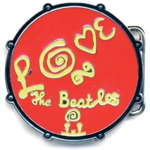 Image of The Beatles - Love Drum Belt Buckle
