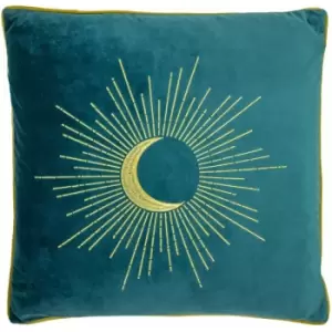 Image of Furn Astrid Cushion Cover (One Size) (Teal) - Teal