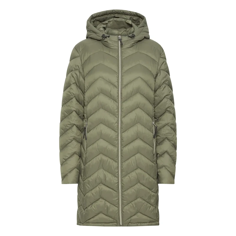 Image of fransa Womens down jacket fransa Bapadding 12 Vert Female M