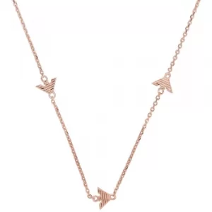 Image of Emporio Armani EG3502221 Rose Gold Necklace
