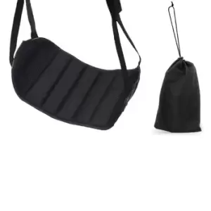 Image of Haven Portable Footrest Hammock - Black