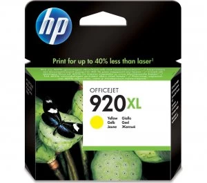 Image of HP 920XL Yellow Ink Cartridge
