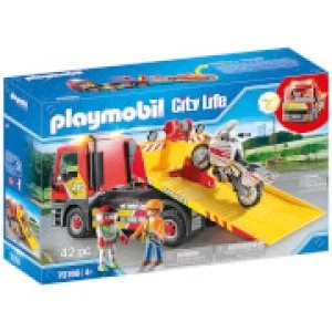 Image of Playmobil City Life Towing Service (70199)