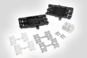 Image of HellermannTyton Branch Joint, Indoor Wiring Duct, Outdoor Light Installation, Outdoor Wiring Duct, Straight-Through,