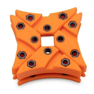 Image of EK Water Blocks EK-Vardar X3M Damper Pack for Vardar X3M Fan - Orange