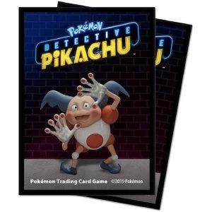 Image of Ultra Pro Pikachu Detective Pikachu - Mr. Mime Deck Protectors (65 Sleeves)