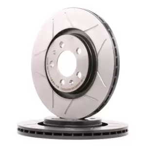 Image of BREMBO Brake disc 09.7012.75 Brake rotor,Brake discs VW,AUDI,SKODA,Golf IV Schragheck (1J1),Golf IV Variant (1J5),Bora Limousine (1J2)