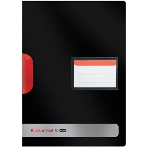Image of Black n Red A4 Swing Clip File 1 x Pack of 5 OFFER Buy One Get One FREE Jan Dec 2019