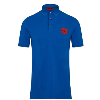 Image of Hugo Boss Dereso Polo Shirt Blue Size L Men