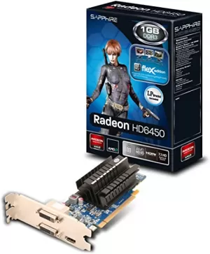 Image of Sapphire Radeon HD6450 1GB GDDR3 Graphics Card
