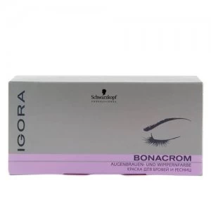Image of Schwarzkopf Igora Bonacrom Dye Lashes And Brows Black