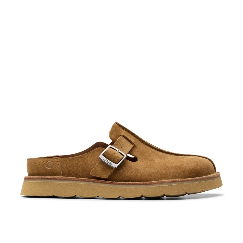 Image of Clarks Clarks Solsbury Mule Sn62 Cola Suede male 7 (41)