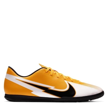 Image of Nike Mercurial Vapour XIII Indoor Court Juniors Football Trainers - Laser Orange