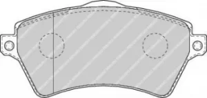 Image of Ferodo FDB1473 Brake Pad Set Front Axle Premier Car