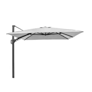 Image of Platinum Challenger T2 3.5 x 2.6m Parasol (base not included) - Light Grey